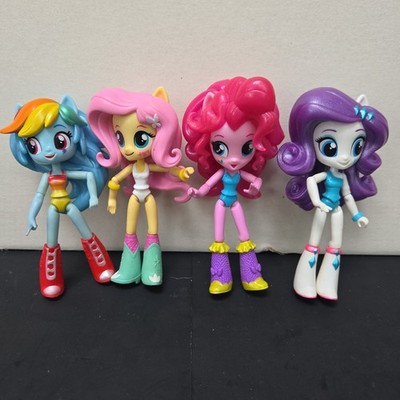 My Little Pony Equestria Girls Doll Figures Set of 4 - 2015 - Loose - As Photed 