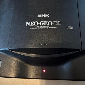 Neo Geo CD System SNK NeoGeo Console w/ [Box Cables 2 Controllers 3 Games] Japan