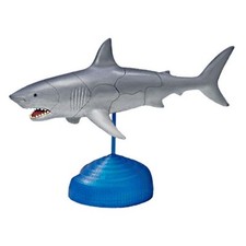 Great White Shark Sea Life 4D Puzzle Egg 4D 3D Realistic Model Toy Kit