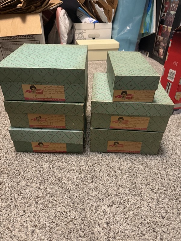 Madame Alexander Little Women 10in Doll Lot Jo Amy Beth Marme Meg MPN 781 Boxes