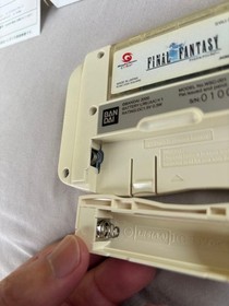 Bandai WonderSwan Wonder Swan WS Color Console Final Fantasy Bundled Ver