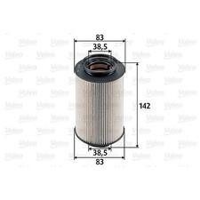 ORIGINAL® Valeo Kraftstofffilter für VW GOLF V GOLF PLUS V TOURAN GOLF VI GOLF