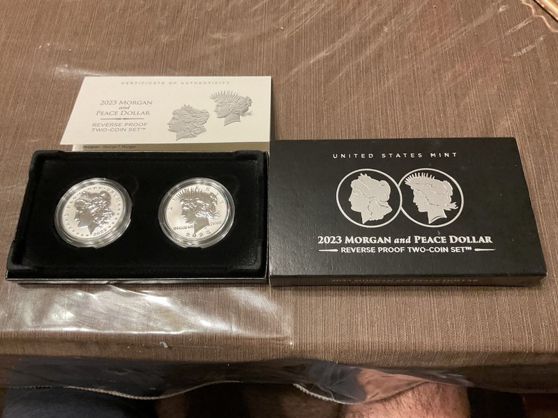 2023 Silver Proof Set & 2023 Morgan & Peace Reverse Proof
