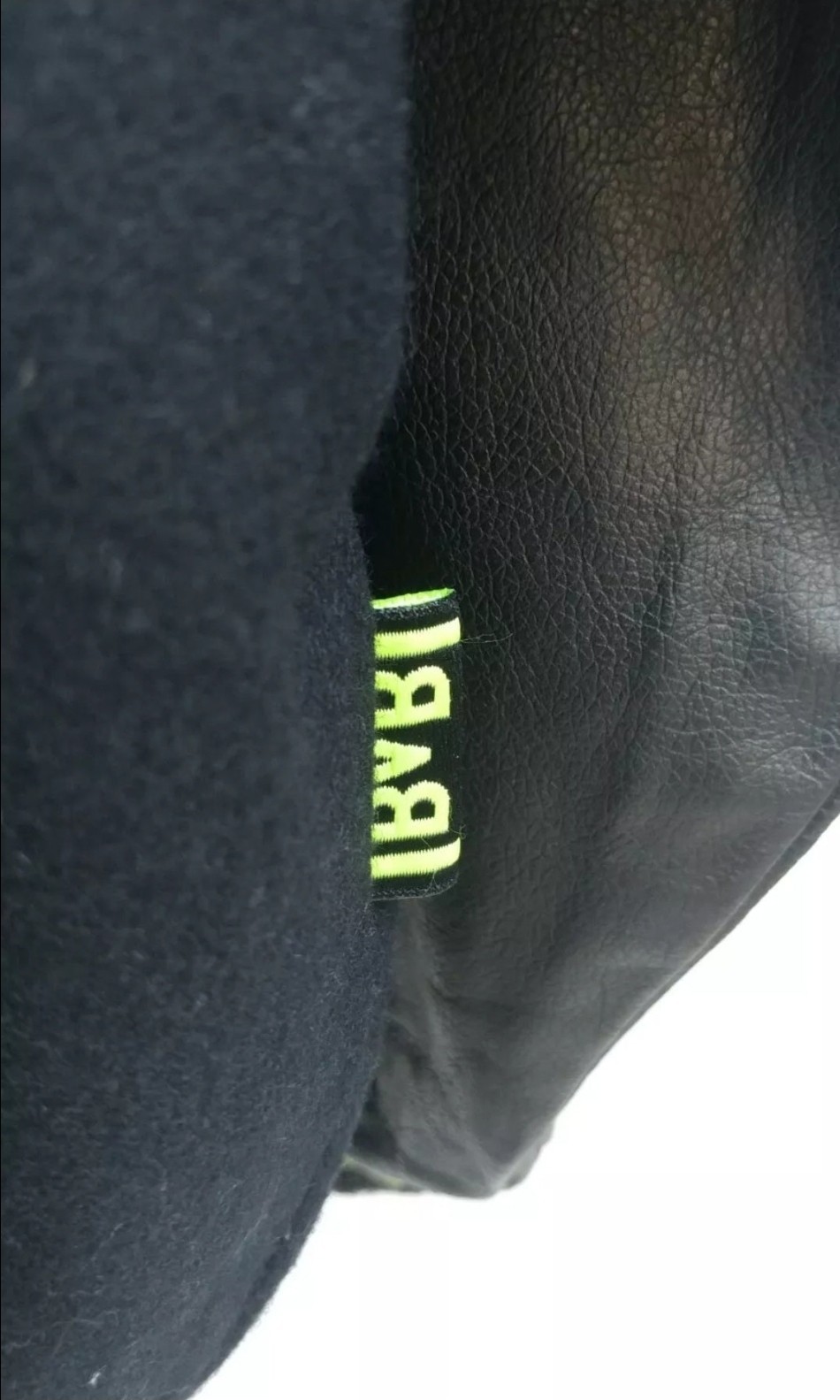 SACAI X NIKE Giacca Bomber Vintage Borussia Dortmund Nike Premier Varsity Lana Pelle Uomo 2XL