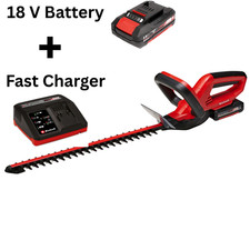 Image of Einhell Cordless Hedge Trimmer 46cm 18V GE-CH 1846 Li Kit With Battery & Charger