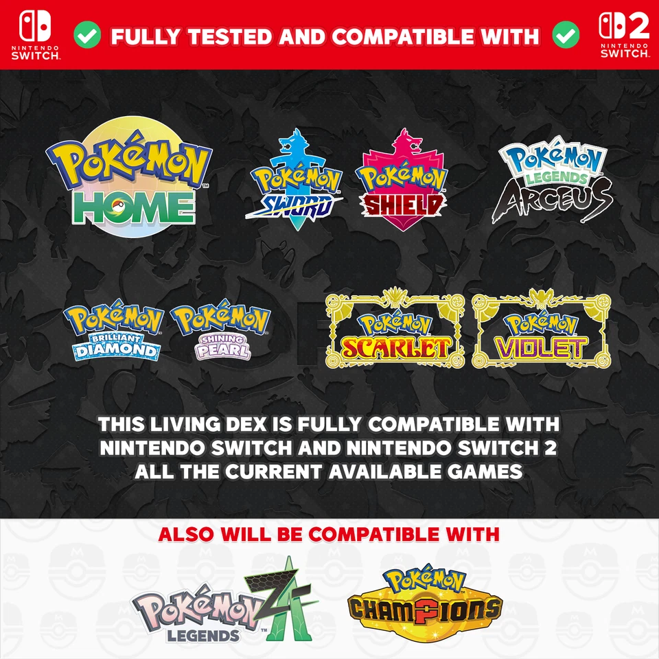 Full Living Dex | Pokemon Home | Definitive Edition | COMPLETE - Image 2 of 4