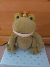 Jellycat. Small Felipe Frog Prince. Retired. Brand New With Damaged Tag 