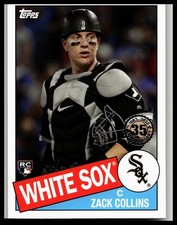 2020 Topps 1985 Topps Baseball 35th Anniversary #85-33 Zack Collins White Sox