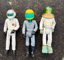 Fisher Price Adventure People Space Alpha Probe Race Car Pilot Vintage figures