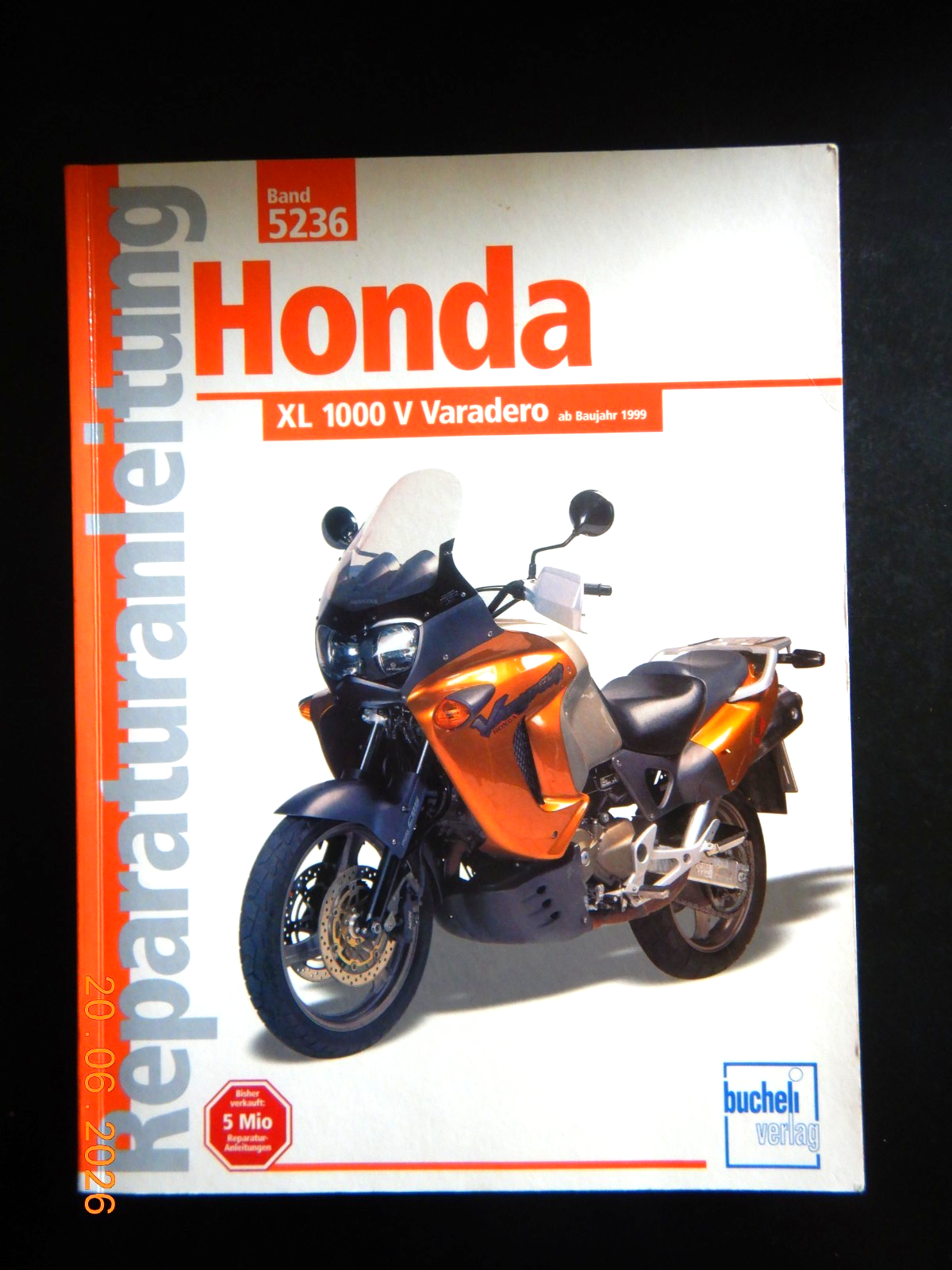 Reparaturanleitung Honda  XL1000 V Varadero , Bucheli 5236  ab 1999