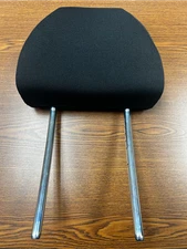 15-24 MERCEDES BENZ VAN METRIS FABRIC REAR HEADREST BLACK CLOTH