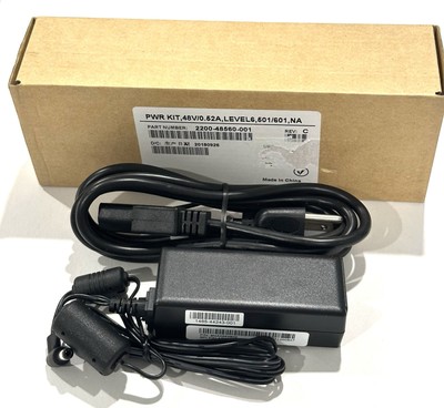 NEW Polycom VVX Phone Power Adapter 2200-48560-001 48V 0.52A Level 6 501/601