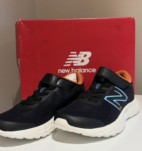 New Balance Kids' 520v7 520 Hook & Loop Running Shoes Trainers Size 12.5 RRP £50