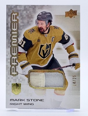 2024-25 Upper Deck Premier Mark Stone Gold Premium Mem /25 Patch Knights #60
