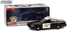 GreenLight 1:24 2008 Ford Victoria Crown intercepts Police Car 85523