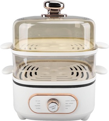 Food Steamer 10.5L 2 Tier Electric with Hot Pot Base