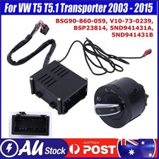 For VW T5 T5.1 Transporter 03-15 Auto Headlight Fog Light Switch Module Upgrade