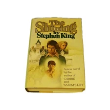 The Shining By Stephen King. CR 1977 First Edition,Later Printing HC W,DC intact