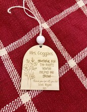 Teacher Christmas Ornament, personalized teacher gift, teacher Christmas gift