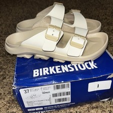 Birkenstock Recovery Two-Strap Slide Women Sandal Mogami Terra Stealth 37 6