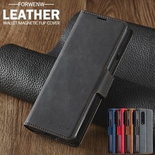 For Samsung Galaxy Z Fold 7 6 5 4 3 5G Case Leather Magnetic Wallet Card Cover