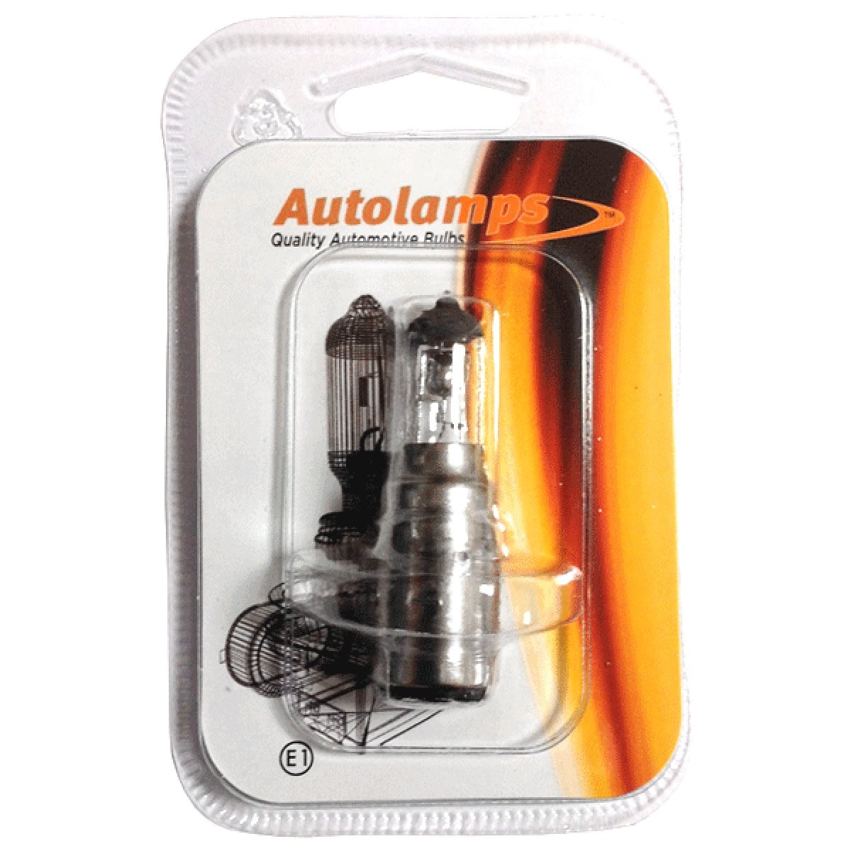 Scooter Halogen Headlight Bulb BA20D 35/35W 12 V Clear BULB062 AUTO XENON MAIN