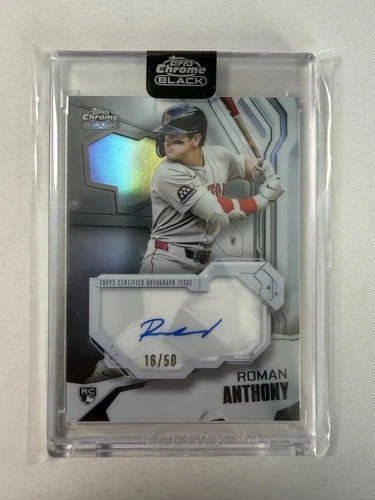 2026 Topps Chrome Black Roman Anthony Ivory Autographs (RAW)