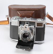 ZEISS IKON CONTESSA 35MM FILM RANGEFINDER CAMERA 45mm TESSAR F/2.8 LENS CASE