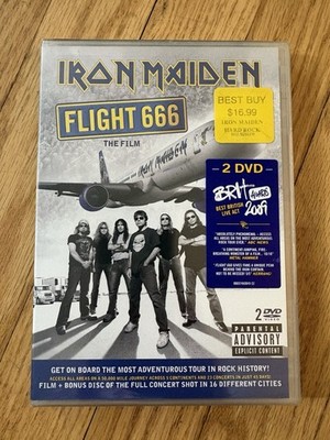Iron Maiden : Flight 666 - The Film + Concert (DVD, 2-Disc Set)  NEW SEALED