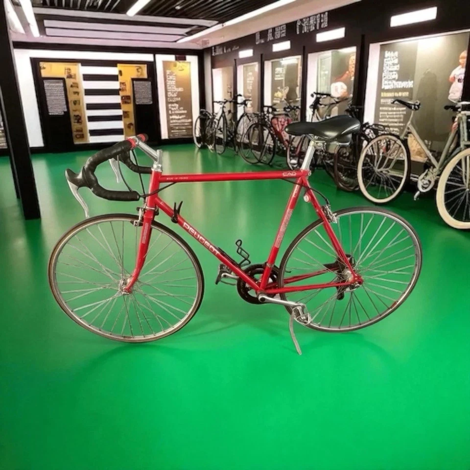 Peugeot Aubisque 12 Vintage Steel Road Bike 57cm – Classic French Racing Bicycle - Bild 3 von 4