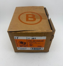 Bridgeport 261 3/4" Steel EMT Coupling Compression Type  BOX QTY 20 