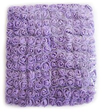 Mini Fake Rose Flower Heads 144pcs Mini Artificial Roses DIY Wedding Flowers ...