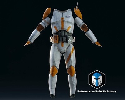 Star Wars Commander Cody Armour 3D Printed (No Helmet) Commissioned 