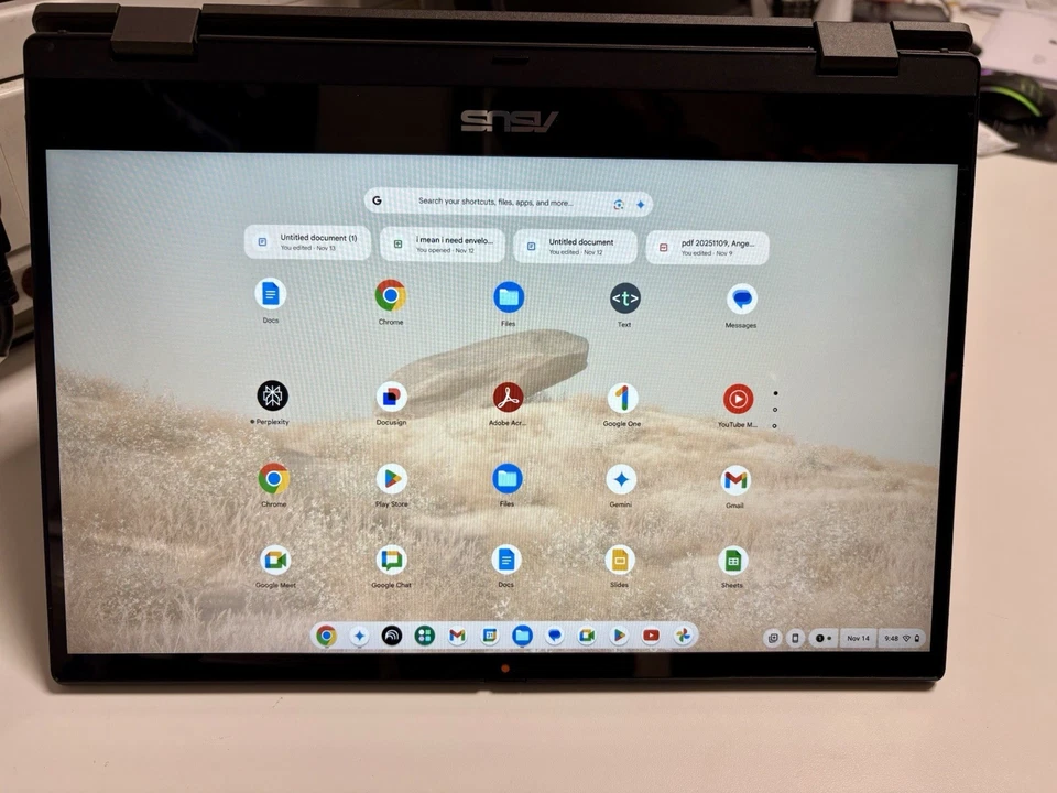 ASUS Chromebook Flip CM14 CM1402FM2A-EC0106 14 Zoll 128 GB Convertible  Wie Neue - Bild 4 von 4