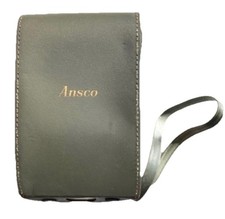 1950s Ansco Anscoflex Box Camera w/ Original Leather Case Green USA