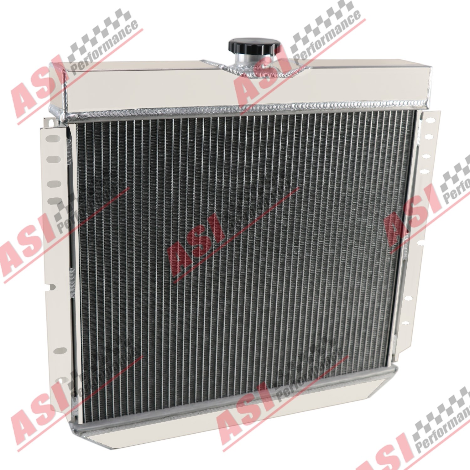 4ROW Aluminum Radiator Fit 69-70 Ford Mustang,70-77 Maverick,Mercury Cougar thumbnail 6