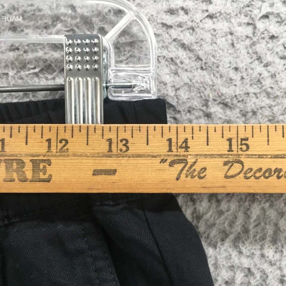 Pantalones de chándal JCrew para mujer 00 (real 27X25,5) negros elásticos cintura tirar informales Foto 4 de 4