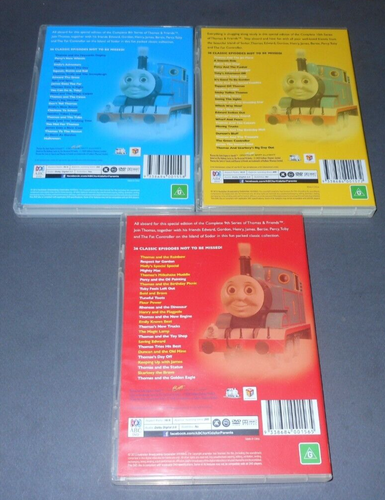 Thomas & Friends DVD Series Season 8, 9, 10 ABC Kids Region 4 - Picture 2 of 5
