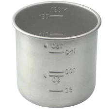 Stainless Steel Rice Measuring Cup 1 for Rice Cookers all Brands such as Aroma
