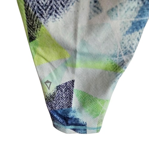 Ivivva Athletica Capri Leggings Geometric Print Activewear Kids Size 12 - Picture 8 of 8