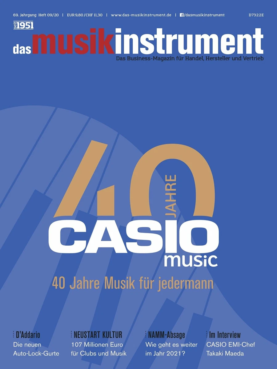 40 Years Casio Music for Anyone IN das musikinstrument eBay