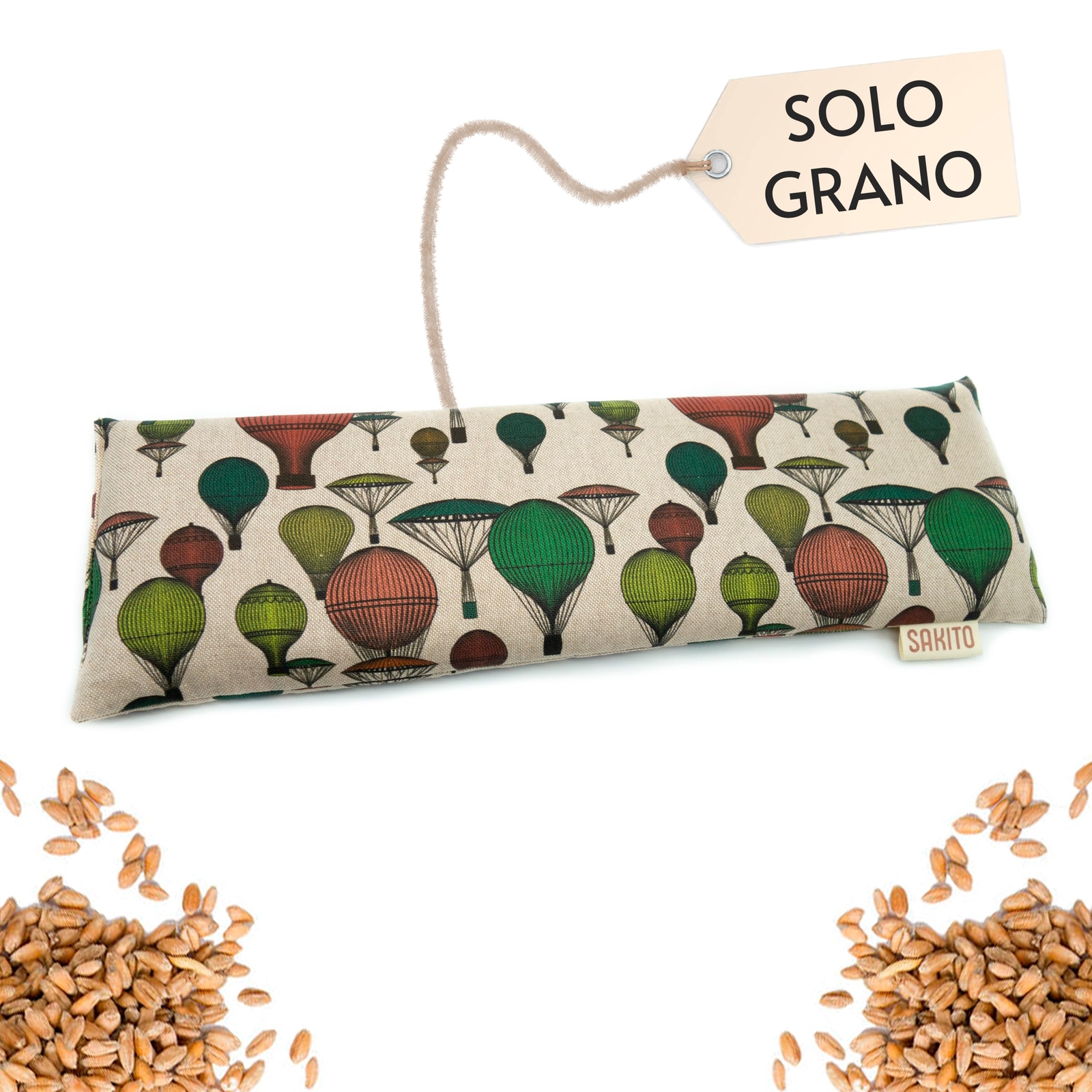 Cuscino Termico Cervicale Inodore (42x12 cm) - Cuscino Cervicale (o7v)