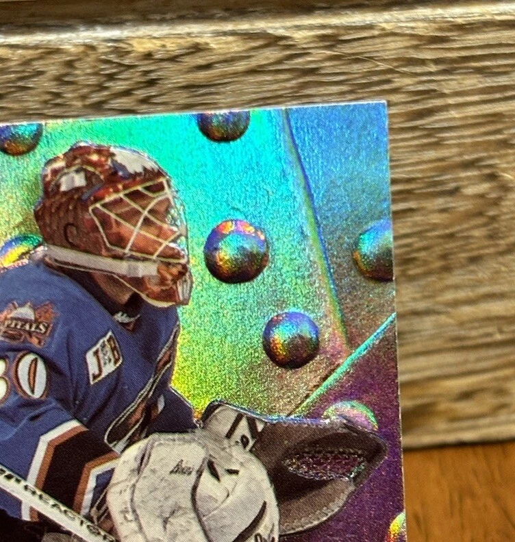 1996-97 Metal Universe Armor Plate Super Power #3 Of 12 Jim Carey - Image 2 of 4