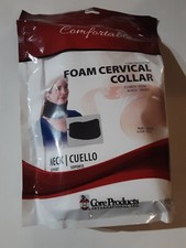 Core Products Adjustable Foam Cervical Collar Black 3.5" USA