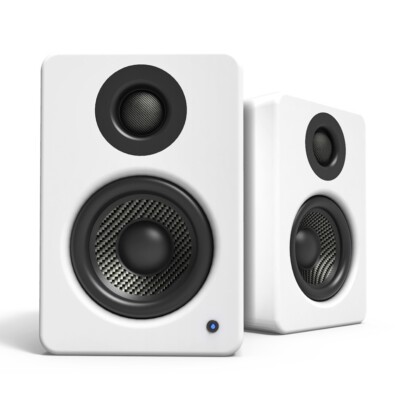 Kanto Yu2 Aktiv Powered Regallautsprecher Integrierter DAC HiFi - Weiß