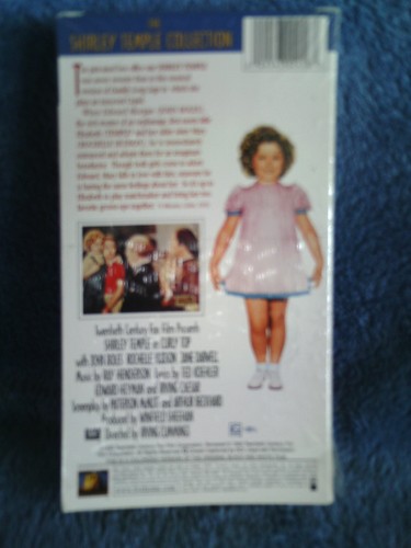 SHIRLEY TEMPLE IN Curly Top VHS - Picture 2 of 2