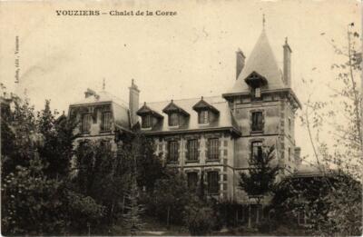 Old postcard VOUZIERS - Chalet de la Corre (241186)