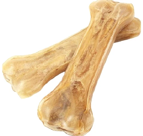 RAWHIDE BONES KNUCKLES : 8" or 10" BestPets Raw Hide Chews bp Dog Food Treats 