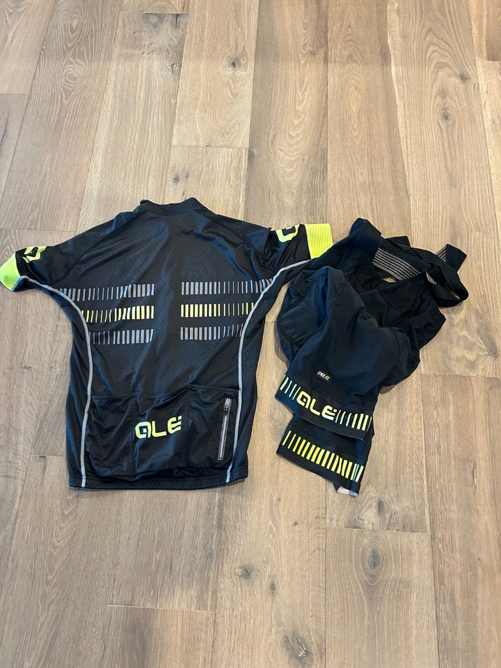 Ale PRR Cycling Kit (Jersey and Bibs) Size Large eBay