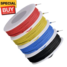 26 Gauge Solid Wire 300V PVC Electrical Wire 26AWG Insulation Tinned Coated Copp